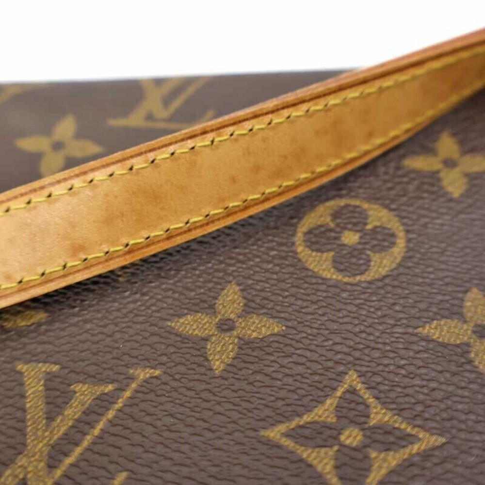 Louis Vuitton Musette Salsa Short Shoulder Bag Leather Brown